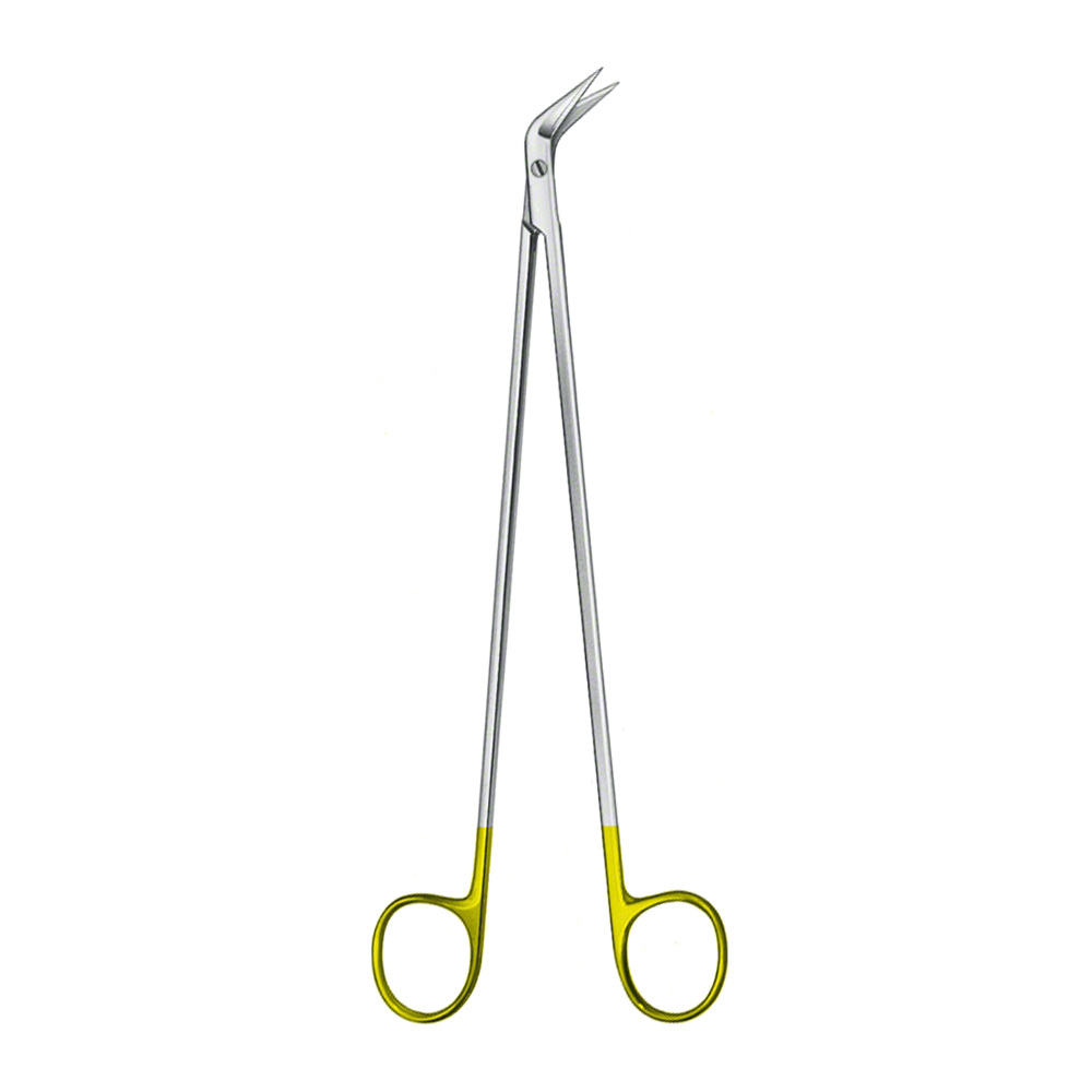Prime Surgical® DUROTIP TC Debakey Vascular Scissors – Precision Surgical Cutting Tool