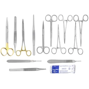 Minor Surgery Kit – 14-Piece Surgical Instrument Set | Premium Stainless Steel Tools for Clinical and Educational Use